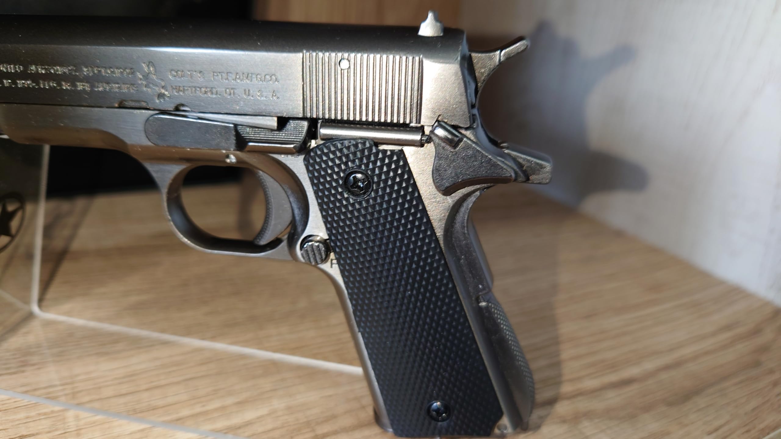 Amazon | 1/2スケール ミニチュアガン M1911 ガバメント ガン